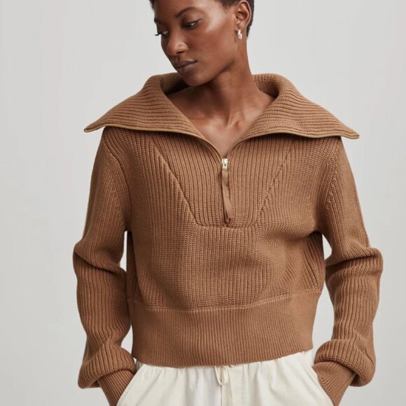 Varley Brown Women's Sweater - Picture 1 of 9